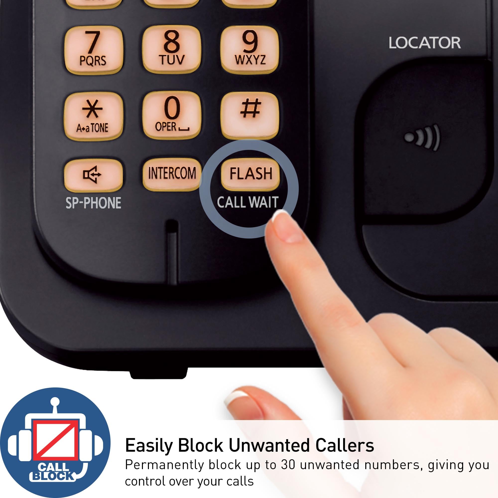 Amazon.com : Panasonic Cordless Phone, 1.6